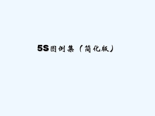 5S推行案例 PPT