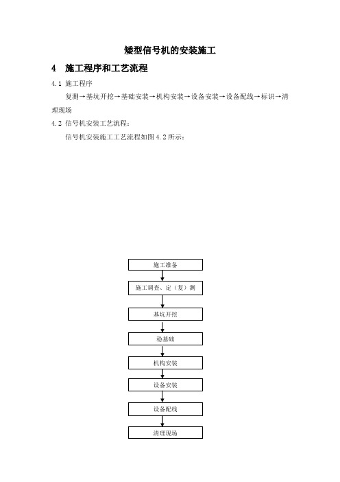 信号施工工艺