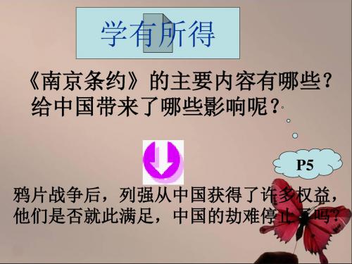 2015北师大版八年级上册历史第2课_劫难中的抗争汇总.