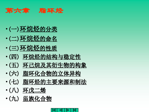 chapter2环烷