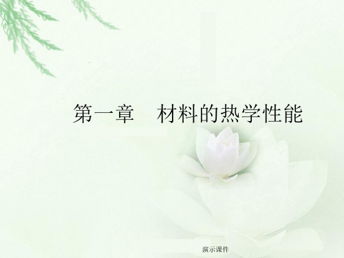 材料的热容(可直接使用).ppt