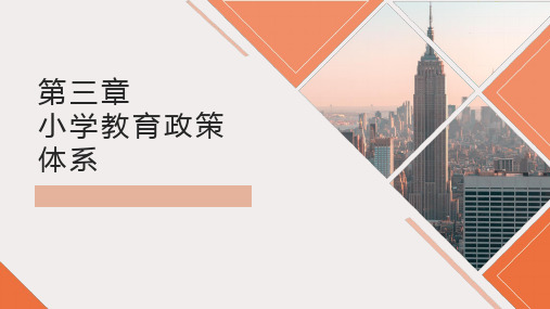 第四章小学教育法规概述