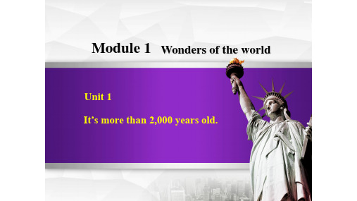 M1 Unit 1外研社九年级上册第1模块课件