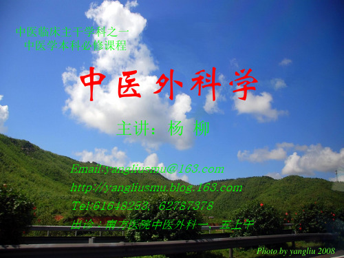 《中医外科学》5-2外治