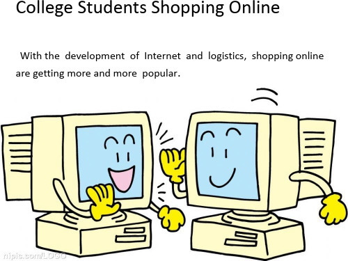 大学生网购英语ppt