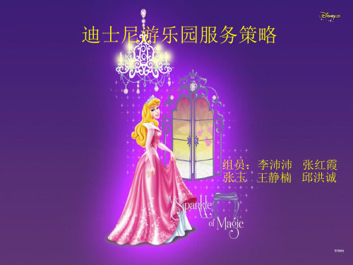迪士尼游乐园服务策略