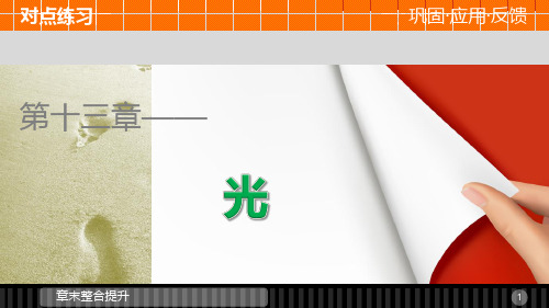 高中物理 第十三章 光课件 新人教版选修34