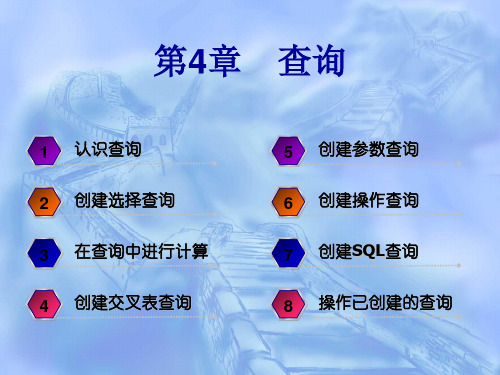 access二级 查询操作