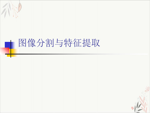 图像分割与特征提取ppt-课件