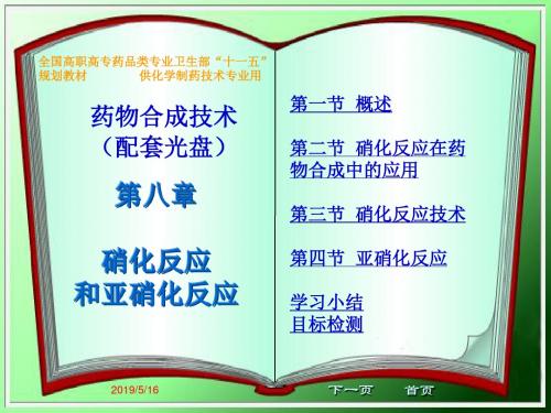 第八章硝化与亚硝化反应