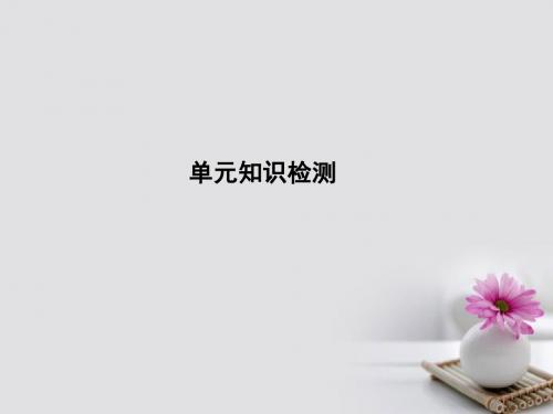 2018高考英语大一轮复习Module4ASocialSurvey_MyNeighbourhood单元知识检测课件