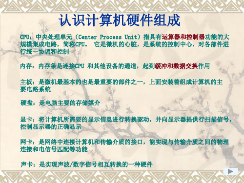 硬件配置 ppt课件