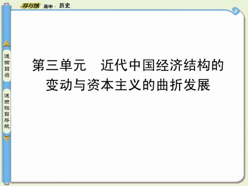 近代中国经济结构的变动