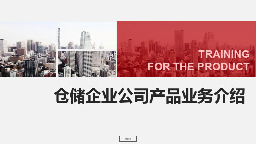 仓储企业公司产品业务介绍PPT课件