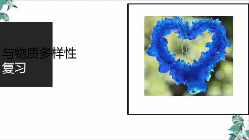 高中化学苏教版必修二 专题1第3单元从微观结构看物质的多用性复习ppt课件(22张)(22张)