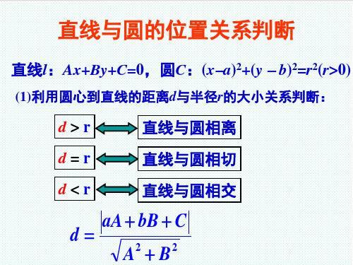 高二数学 8.2.6直线和椭圆的关系(2)课件 精品
