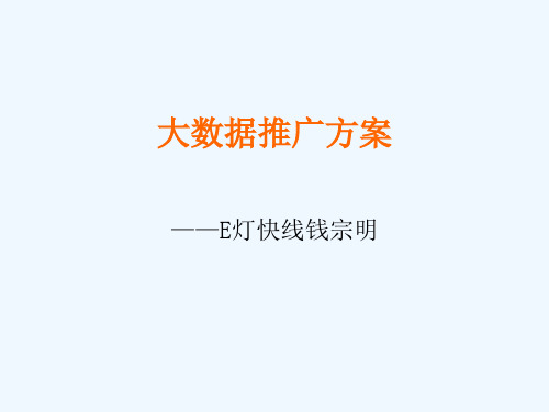 DSP推广方案