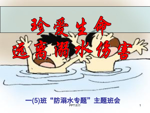 《珍爱生命 远离溺水伤害》  ppt课件