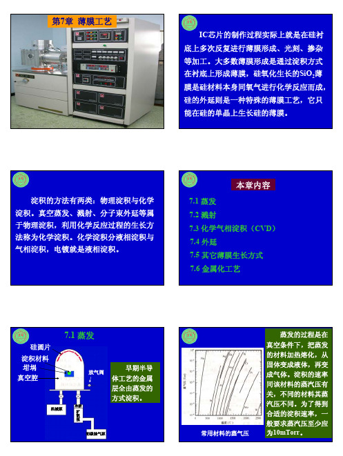 薄膜工艺