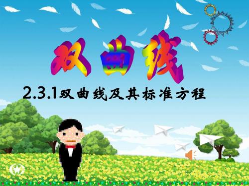 2.3.1双曲线及其标准方程