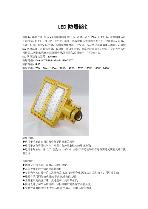 LED防爆路灯