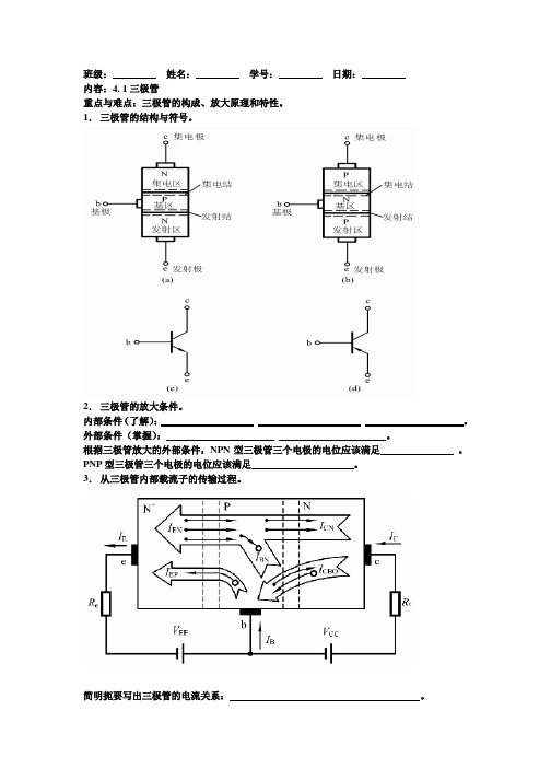 三极管总结