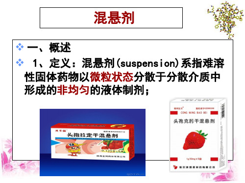 混悬剂  ppt课件
