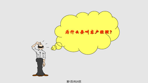 客户经理角色定位及职责