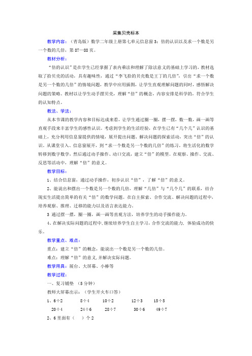 采集贝壳标本
