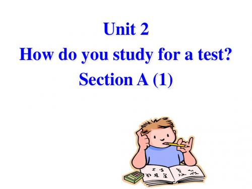 【最新】鲁教版八年级英语下册Unit 2 Section A 1优质课课件