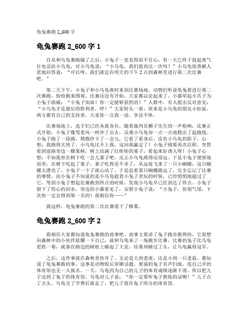 龟兔赛跑2_