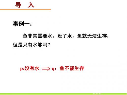 1.2.1充分条件与必要条件
