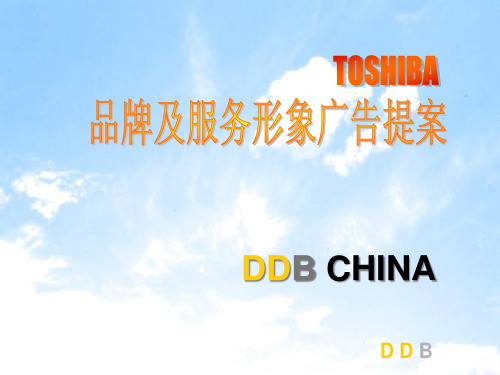 品牌及服务形象广告提案(PPT 39)