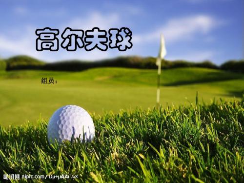 高尔夫球 介绍