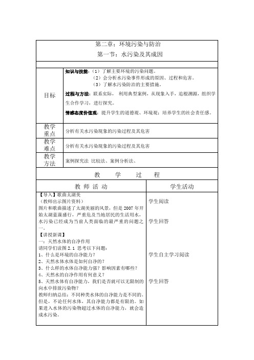 人教版高中地理选修6《第二章 环境污染与防治 第一节 水污染及其成因》_49