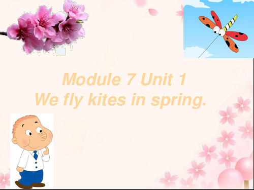 三年级英语下册课件-Module 7 Unit 2 It's warm today431-外研版（三起）