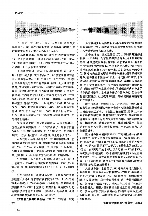 黄鳝越冬技术