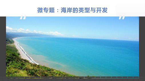 微专题：海岸的类型与开发(共29张PPT) 高中地理精品公开课