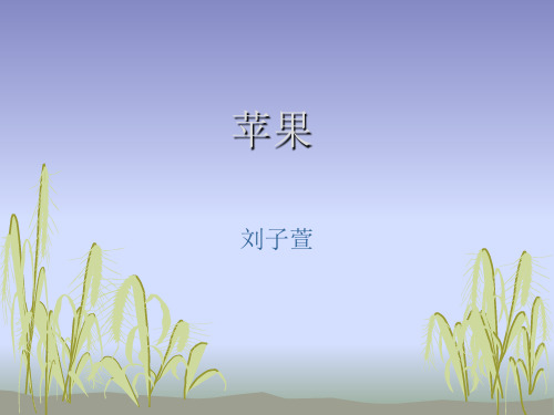 苹果PPT