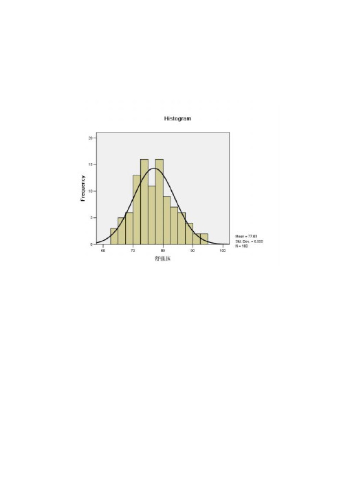 spss_数据正态分布检验方法及意义