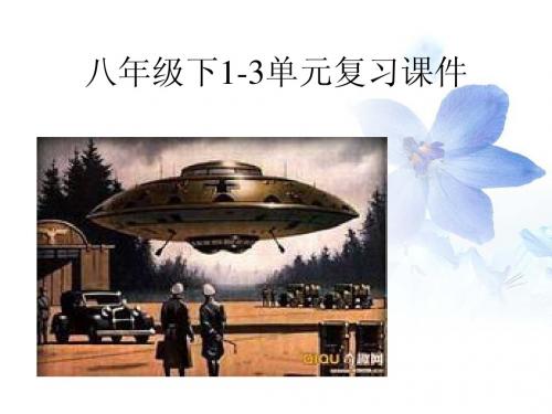 新目标复习课件八年级下unit1-3单元