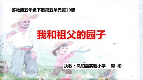 我和祖父的园子PPT课件