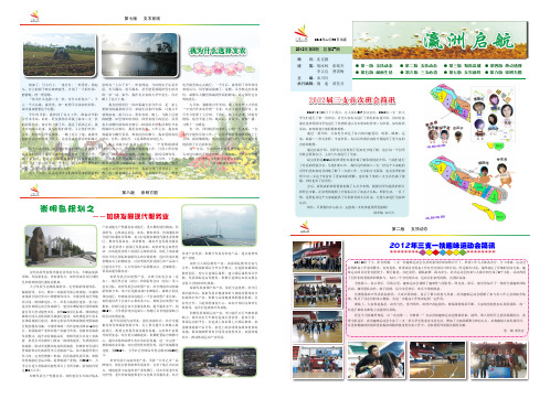 上海市三支一扶简报