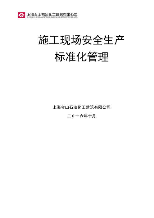 安全生产标准化图集