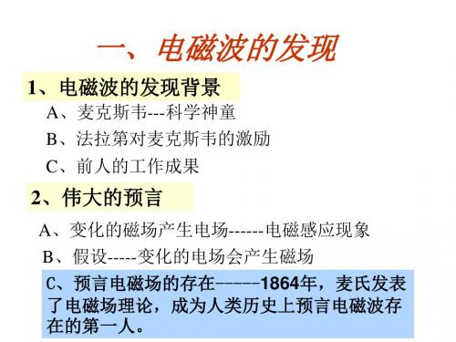 高二物理电磁波的发现1(201909)