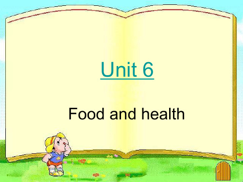 六年级英语上册 Unit 6(1)课件 闽教版 精品