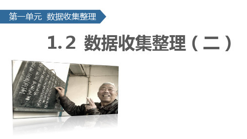 新人教版小学数学二年级下册课件：1.2数据收集整理(二)(共38张ppt)