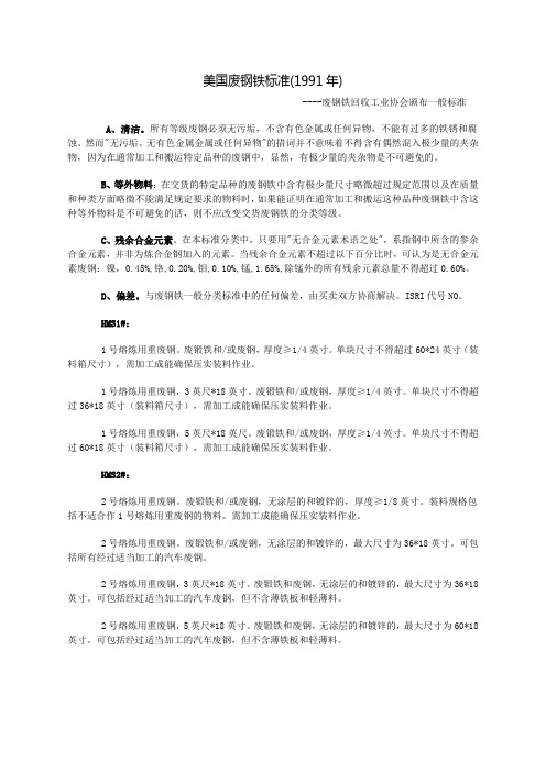 进口废钢铁标准.doc