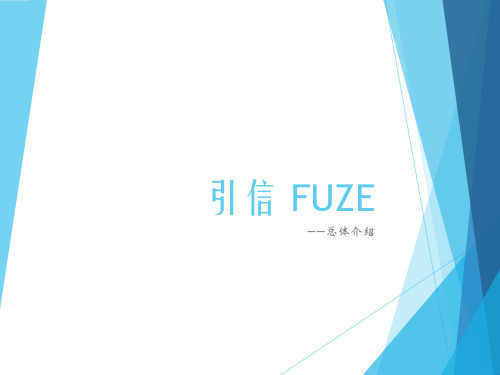 引信总体介绍