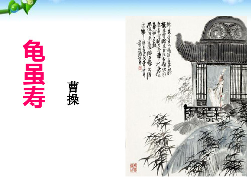 《龟虽寿》PPT【优秀课件】